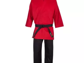 Uniforme Defensa Personal. Rojo-Negro#