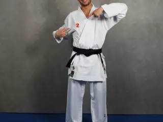 KARATEGI SEMPAI KUMITE WKF BLANCO FIGHT ART