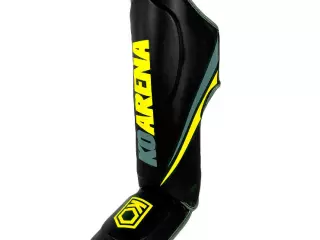 Espinilleras SMR Black/yellow Team