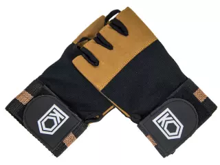Trainer Fitness Gloves Marron-Negro GUANTES