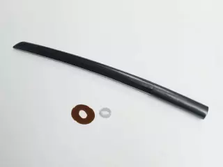 Kodachi de roble negro con tsuba