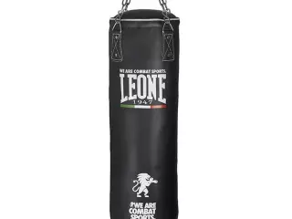 AT840 Saco de boxeo Leone 1947 Color Negro/ROJO de 30 kg 110X35