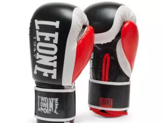 Leone 1947 Guantes De Boxeo LOGO WACS GN333 Black-Red
