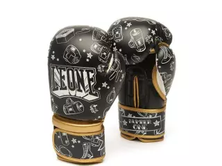 Guantes Boxeo Infantiles Number One Negro GN401 TALLA 6 ONZAS