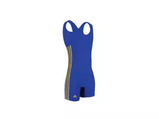 MALLA ADIDAS HOMBRE "3 BANDAS DORADAS" (AZUL)