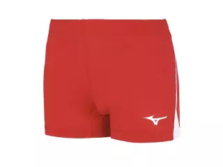 Malla corta para mujer color azul/ROJO