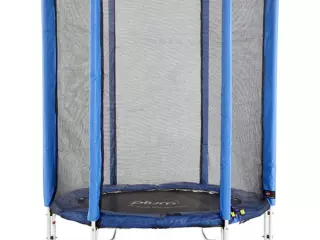 CAMA ELASTICA AZUL CON RED DE PROTECCION 140CM