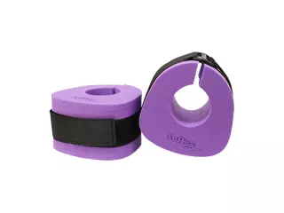 MUÑEQUERA DE AQUAEROBIC-PAR- -VIOLETA