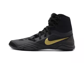 Nike Hypersweep Limited Edition Wrestling Shoes Negro-Oro
