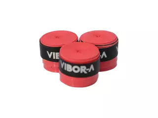 PACK 3 OVERGRIPS VIBOR-A MICROPERFORADO - UNICA, NARANJA