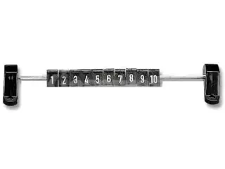 Marcador Contador Futbolin Negro 6017
