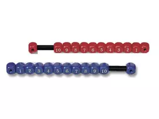 Pack Marcadores Contador Futbolin Rojo Azul 6046