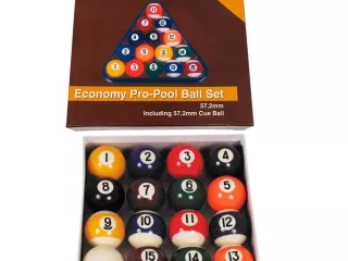 Juego Bolas Billar Ventura Economy Pro Set 57.3mm 2557.599 AMERICANO