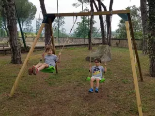 Columpio doble Kata Madera Cuadrada MA700042