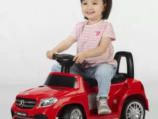 Coche eléctrico- Mercedes GLS-63 Rojo con radio control HL600