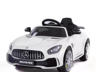 Coche eléctrico- Mercedes GTR blanco/negro/rojo con radio control HL2882 PREGUNTAR STOCK