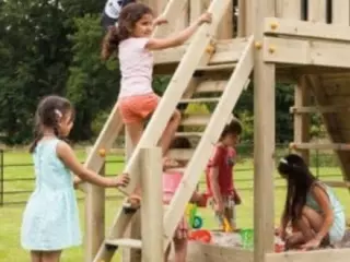 Escalera Steps L 1,2 metros para parque infantil Masgames MA803001