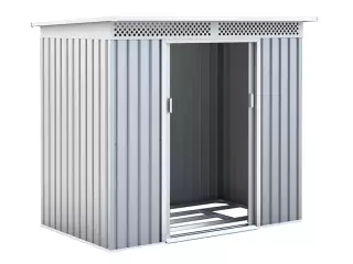 Caseta Metálica Gardiun Kingston Silver 3 m2 KIS12134