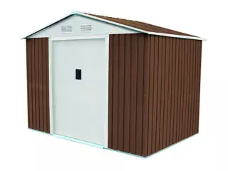 Caseta Metálica Gardiun Cambridge Marrón 4,72 m2 KIS12910