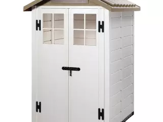 Caseta de Resina Gardiun Tuscany Evo 120 2 Puertas 2 m² - 137x144x214 cm