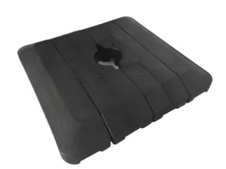 Base Bloque Parasol Chillvert 4 Piezas Negro 110 Kg KCH413