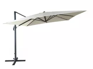 Parasol Jardín Chillvert Roma De Luxe Color Crema 300x400x280cm KCH110