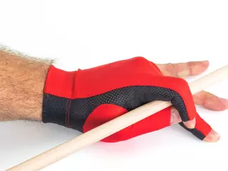 Guante Billar Kamui Glove Quick Dry Rojo L Diestro