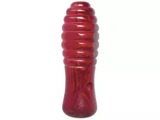 Puño futbolin Catalan Madera Barnizado Barra 14mm ROJO FP108