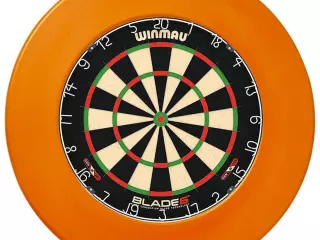 Diana Winmau Blade 6 Dartboard+Surround Naranja/VERDE Winmau DARDOS PUNTA DE ACERO