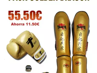 PACK GOLDEN DRAGON BOXEO