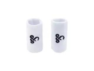 PACK VIBOR-A 2 MUÑEQUERAS 12 CM BLANCO padel