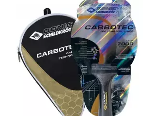 Pala Donic CARBOTEC 7000 ping pong tenis mesa con funda