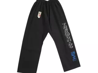 Pantalon ITF. Negro. TAEKWONDO #