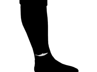 PAR MEDIAS FUTBOL SOFTEE - 41-46, NEGRO