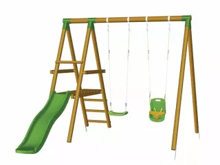 Parque Milos con asiento bebé columpio