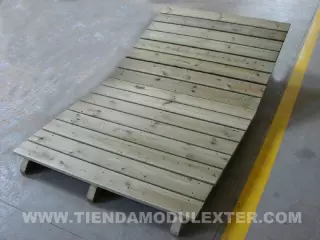 Pasarelas articuladas de madera BARES TERRAZAS