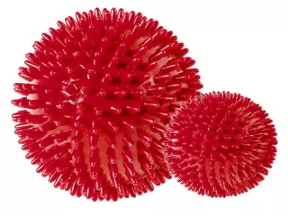 Pelota de masaje con pinchos 140 gr Ø 10 cm, AZUL