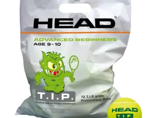 PELOTAS TENIS HEAD TIP VERDE | BOLSA#