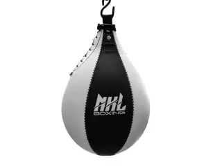 PERA BOXEO NKL "SPEED" POLIPIEL 28X17 CM +CUERDA ELASTICA 1 M