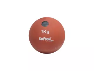 PESO LANZAMIENTO DE CAUCHO  SOFTEE - ROJO, 5 KG
