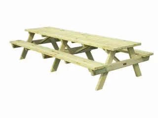 Picnic table Ruby 30 autoclave verde 299x161x72cm