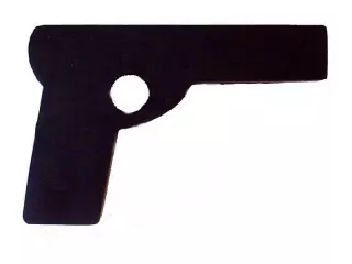 Pistola de caucho