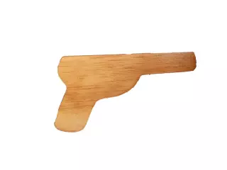 Pistola marrón