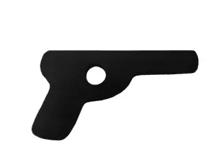 Pistola de madera