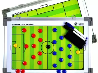 Pizarra Magnética Reversible Zastor TEAM DUO Fútbol 30x45cm