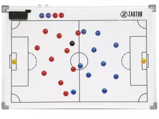 Pizarra Tácticas Magnética Zastor TEAM Fútbol 45x60cm
