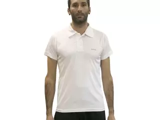 POLO SOFTEE TECHNICS DRY NIÑO - 6 AÑOS, BLANCO#