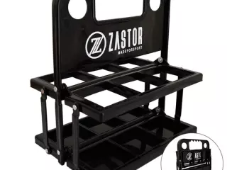 Portabotellas Plegable Zastor MOE-6 Botellas negro/rojo