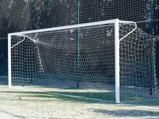 JUEGO 2 PORTERÍAS FÚTBOL 5 FIJAS CON ARQUILLOS#