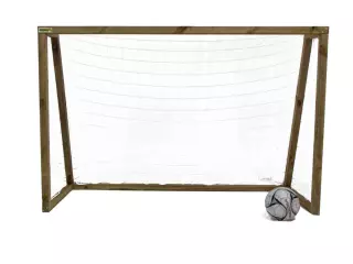 PORTERÍA DE FÚTBOL DE MADERA MASGAMES M 180 cm (largo) x 60 cm (ancho) x 120 cm (alto)